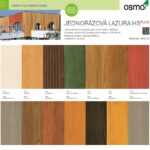 OSMO - vzorkovica odstínů - tabule